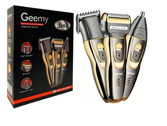Máquina Afeitadora Geemy 3 en 1 – Electric Shaver & Trimmer